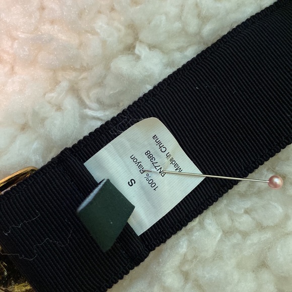 J. Crew Ladybug Enamel Grosgrain Ribbon Belt plus Bonus Gap Python Bow Belt - Picture 4 of 5